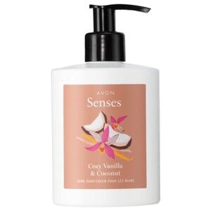 **AVON* Senses Cozy Vanilla & Coconut Hand Soap Size 10.1 fl. oz.